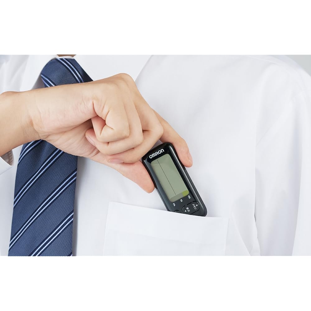 OMRON Activity Meter Calorie Scan Red HJA-400-R