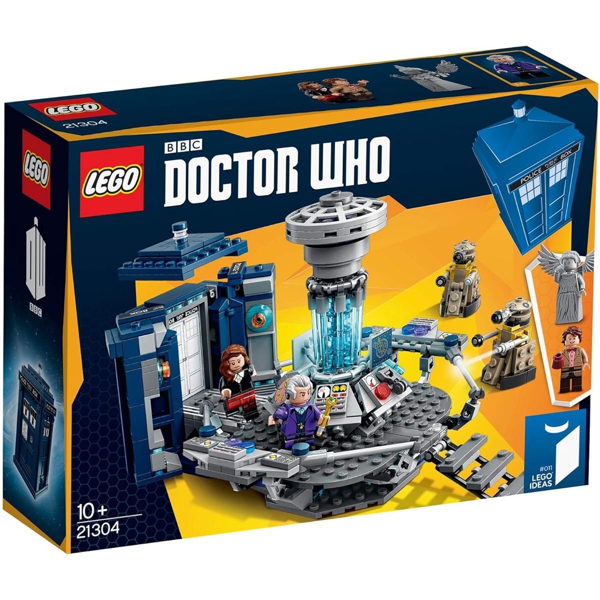 LEGO Doctor Who Tardis Set 21304, Assorted, Blue