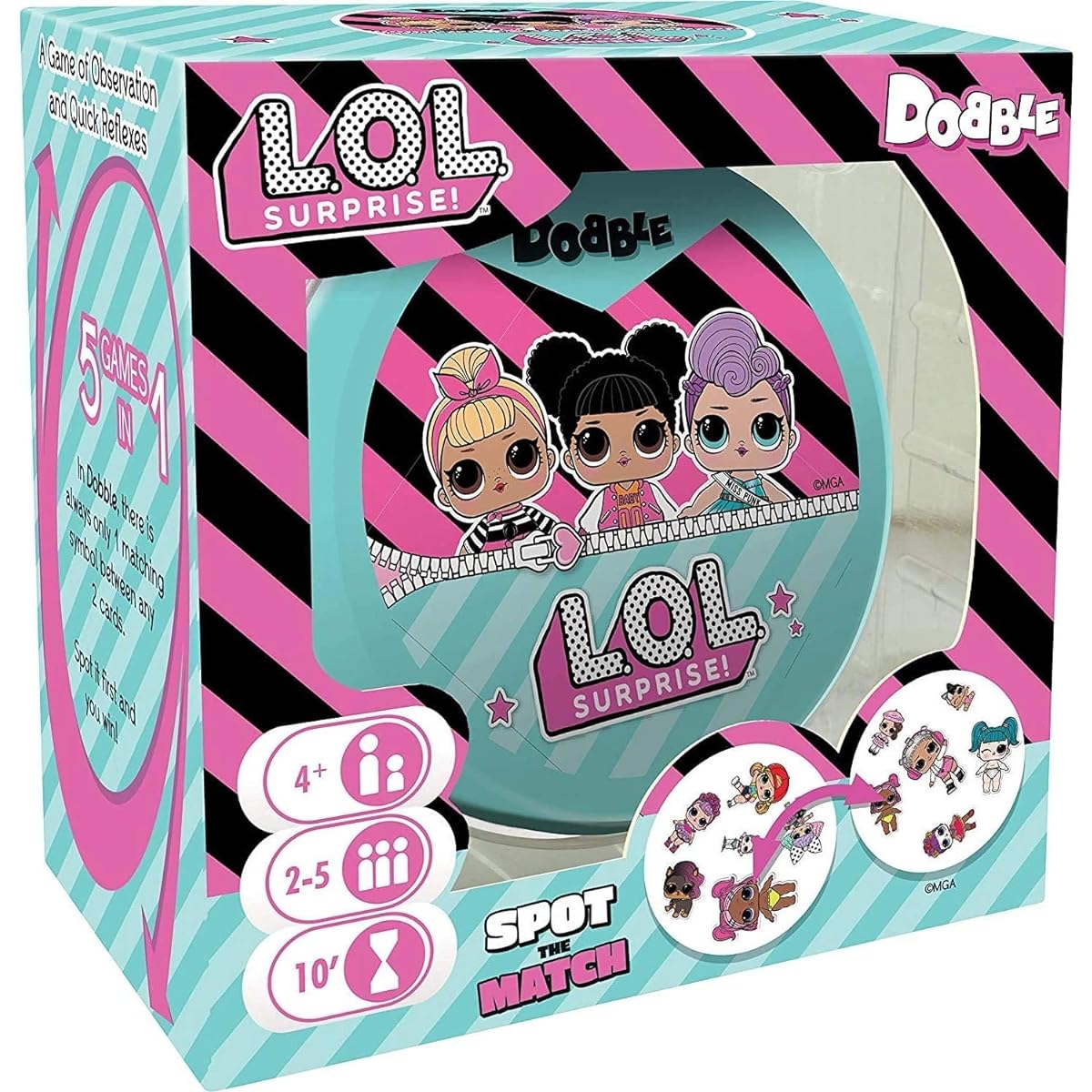 Dobble LOL Surprise Card Game English Version Parallel Import