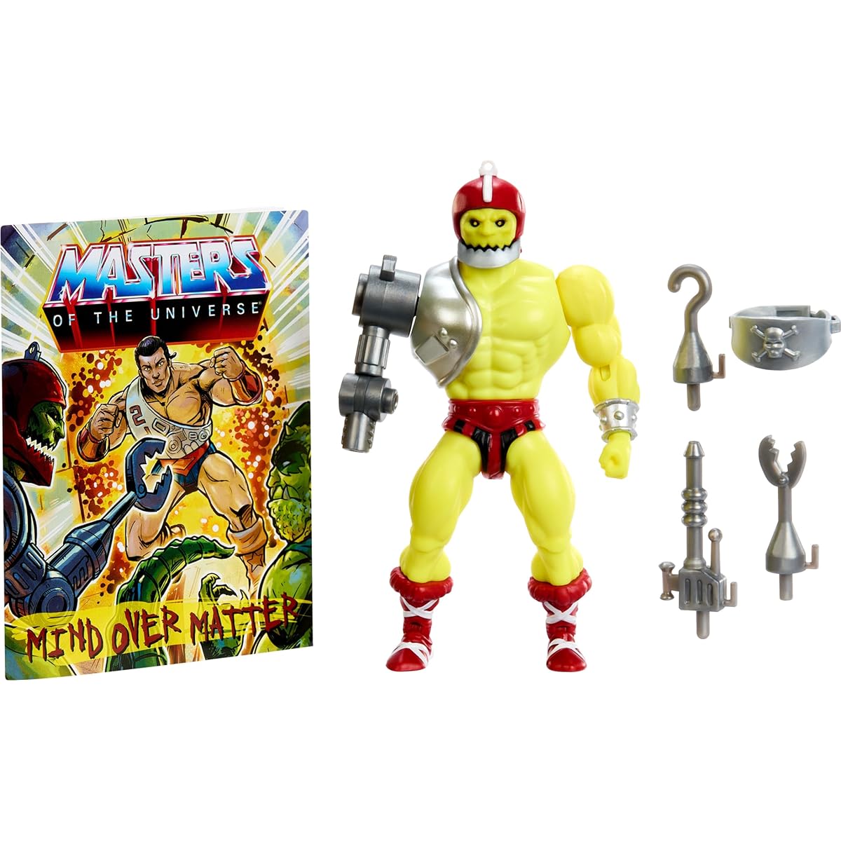 Masters of the Universe Origins Action Figure Trap Jaw Collectible MOTU Evil Armored Villain 16 Moveable Joints 5.5" with Accessories