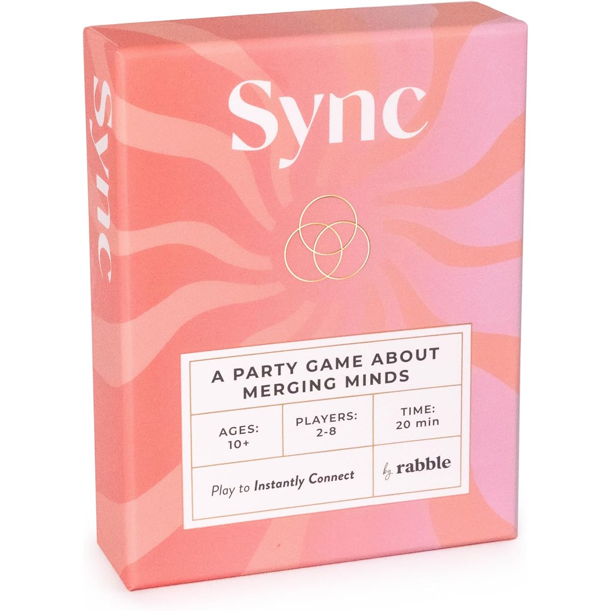 Sync - A Party Game About Merging Minds | Family Party Games, Card Games, Kids, Teens, Adults, Large Groups, Game Night, Travel