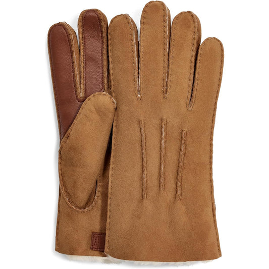 UGG Men's Contrast Sheepskin Tech Gloves