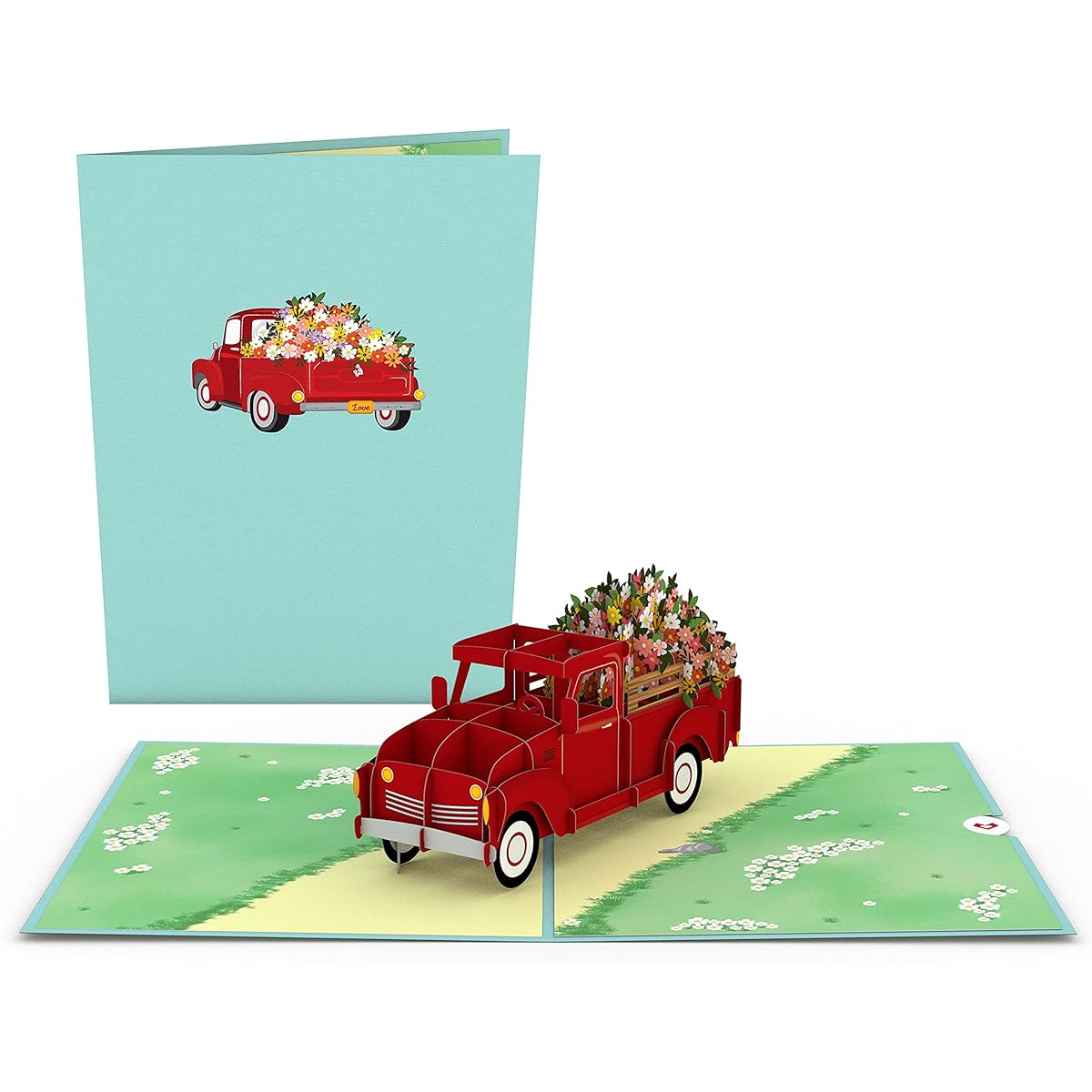 Lovepop Garden Truck 3D Pop-up Greeting Card