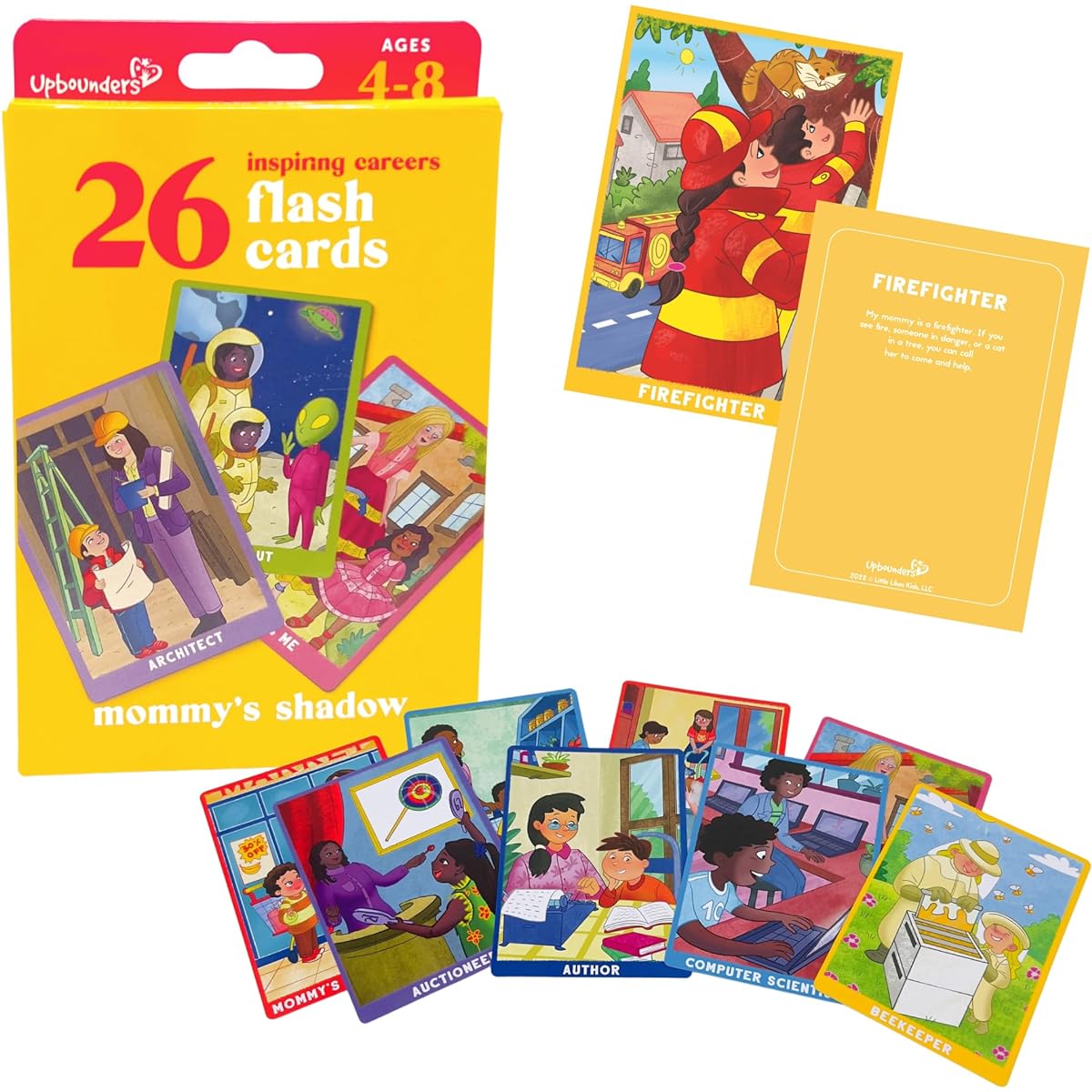 Upbounders Mommy's Shadow Inspiring Professions Flashcards