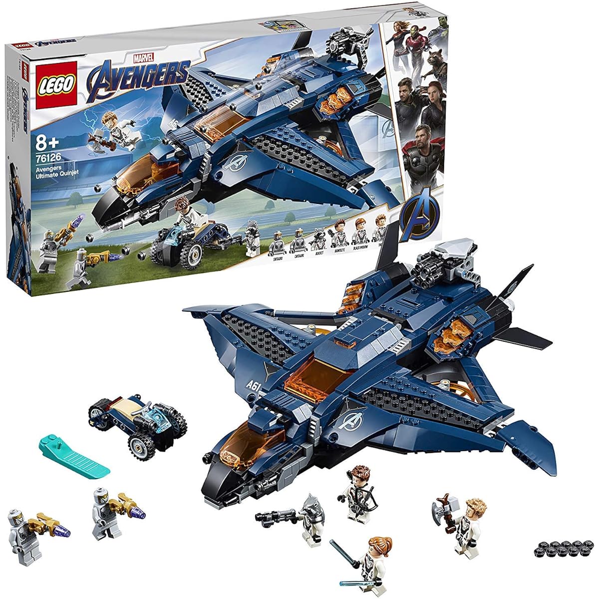 LEGO Super Heroes Avengers Ultimate Quinjet 76126 Blocks Toys for Boys