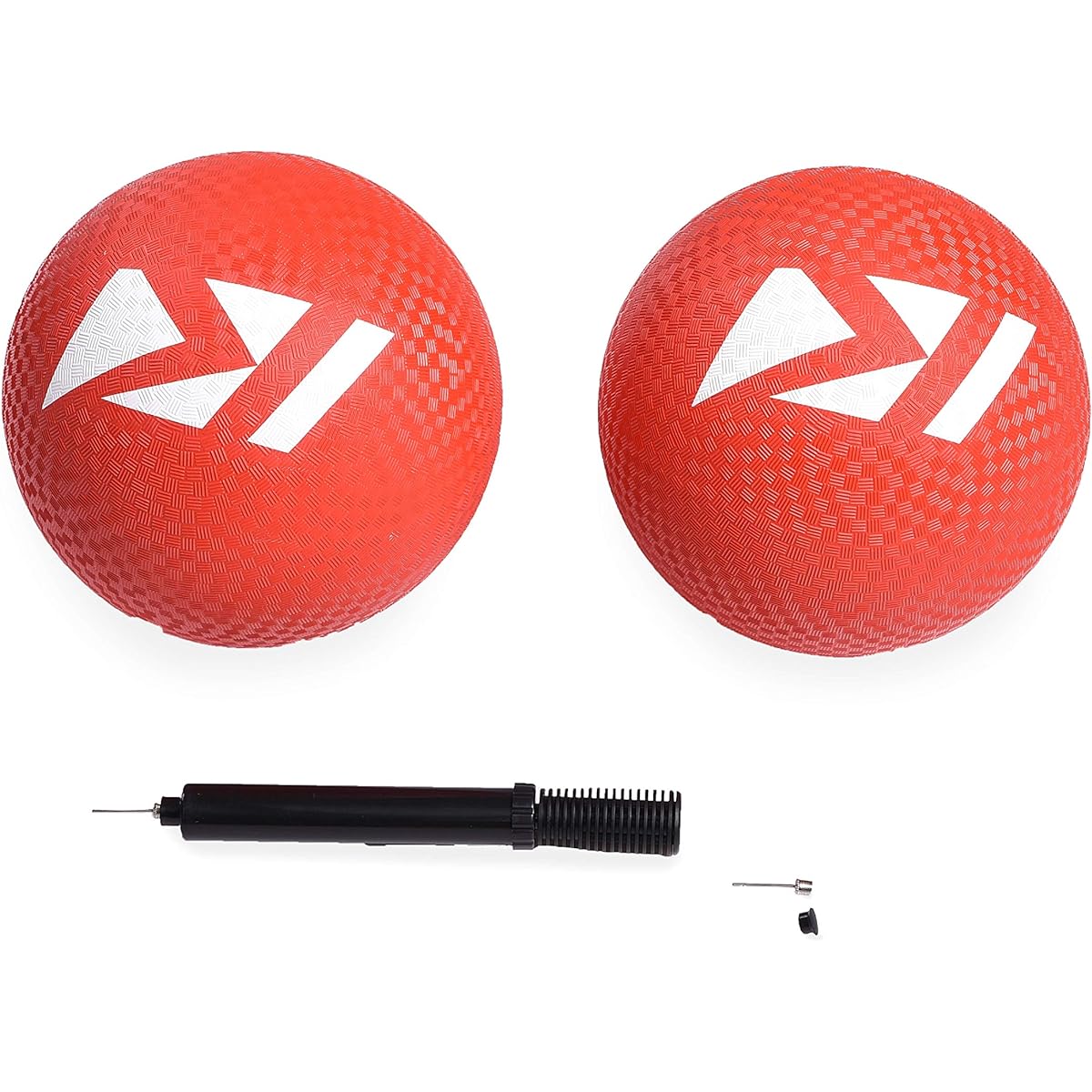 Rukket Kickball Set with Base | Rubber Throwdown Plate and Kickball | Great for Kids and Adults | Playground and Backyard Games | Air Pump and Foul Line Cones