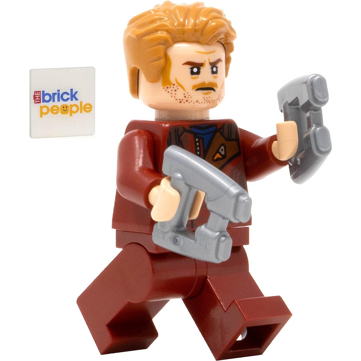 LEGO Super Heroes Guardians of the Galaxy Star-Lord Minifigure with Twin Pistols