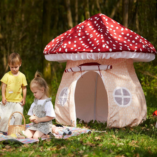 Asweets Mushroom Tent, Playhouse Tent for Kids - Boys and Girls Play Fort, Exquisite Design for Imaginative Indoor/Outdoor Play Tent