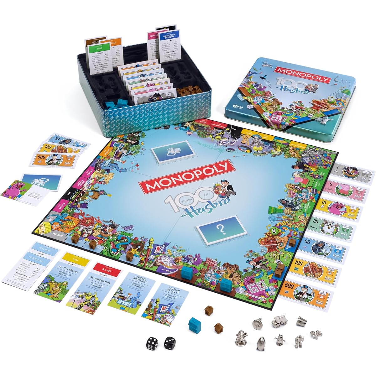 WS Game Company Monopoly Hasbro 100th Anniversary Edition
