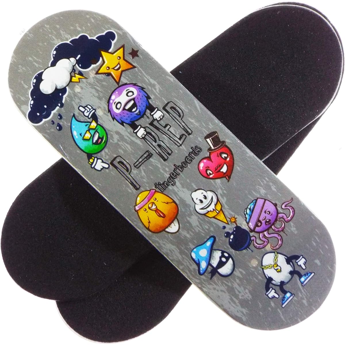 P-REP Turn Up Storm Solid Performance Wood Fingerboard (Chromite 32mm x 97mm)