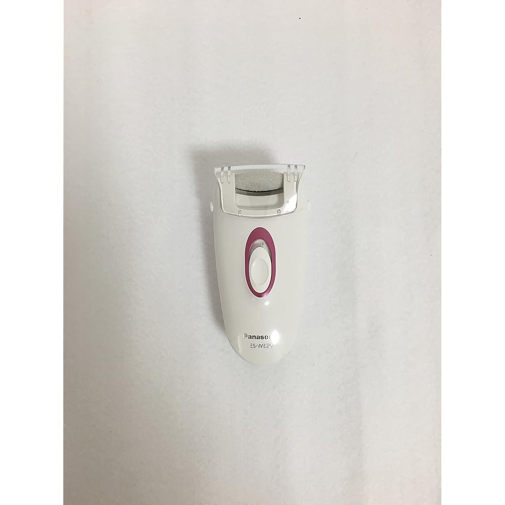 Panasonic Electric Dead Skin Remover Clear Dead Skin for Heels and Soles Pink ES-WE20-P