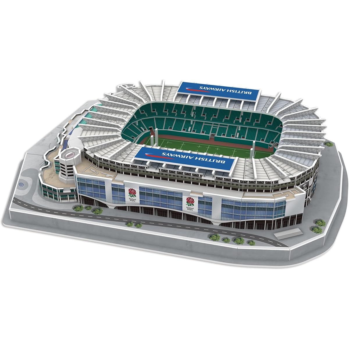 Pro Lion Twickenham Stadium 3D Jigsaw Puzzle - 105 Pieces | Home of England Rugby | England Rugby Puzzle Gifts for Ages 8+ | Games for Creative Fans