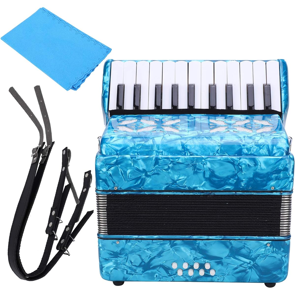 Bass beginner, musical instruments, accordion, piano for children, children's musical instruments, compact accordion, piano, practice (A.B.C.D)