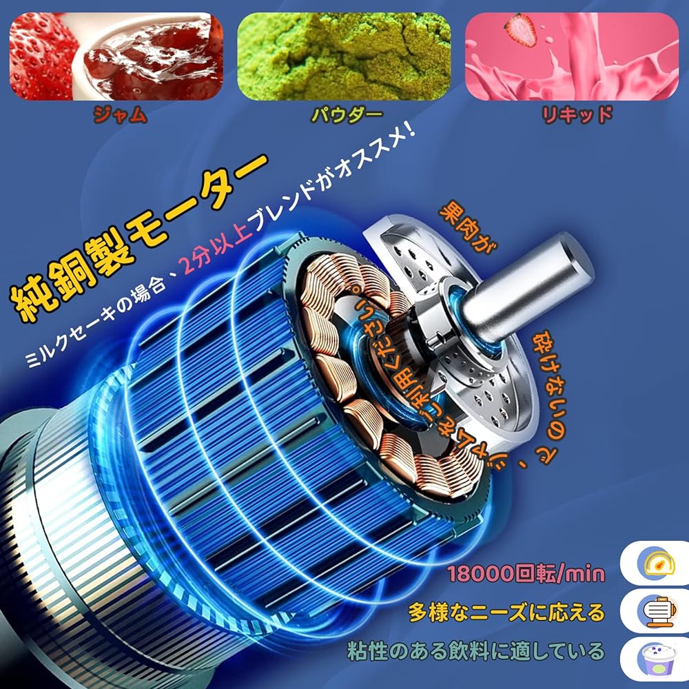 Spolehli Shake Maker Electric 18000 rpm/min 800ml Stainless Steel Milk Tea/Milkshake/Fruit Tea/Frothing/Smoothie Milk Tea Specialty Store/Restaurant/Internet Cafe/Coffee Shop Home/Business Use Japanese Instruction Manual Included (800ml)