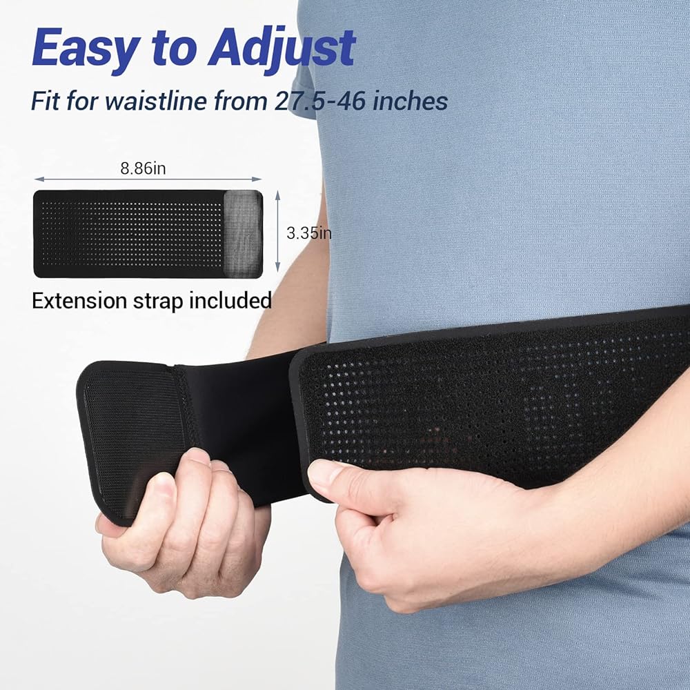 GINTRON Slim Running Belt, Breathable Running Fanny Pack Waterproof Belt Running Waist Bag with Mobile Phone and Water Bottle Shelf, Suitable for Jogging, Biking, Trekking