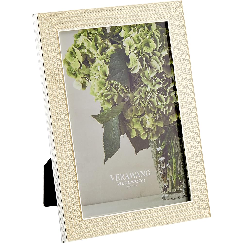 [Regular Imported Product] Wedgwood Vera Wang with Love Nouveau Picture Frame Pearl Wedding Gift Present 40019698