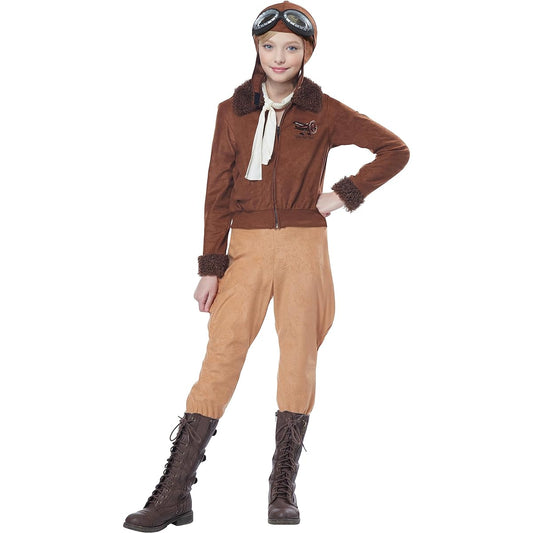 Amelia Earhart Kids Costume