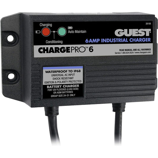 28106 Marinco 6A On-Board Battery Charger - 12V - 1 Bank
