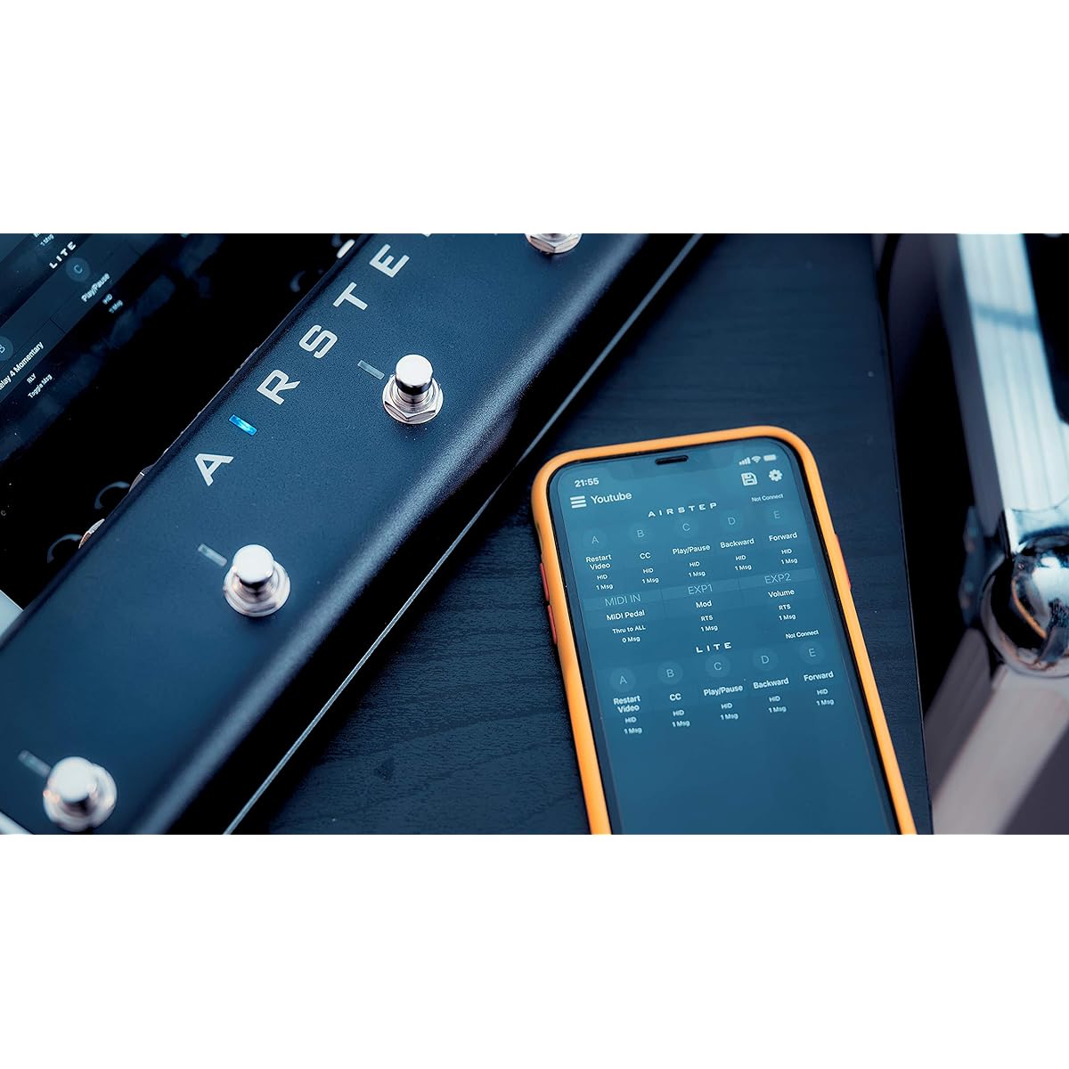 XSONIC AIRSTEP LITE Foot Controller Bluetooth [Domestic genuine product]