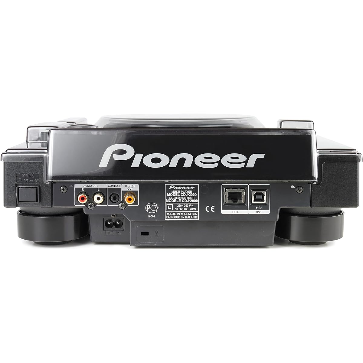 DECKSAVER Pioneer CDJ-2000 NEXUS Compatible Shockproof Cover DS-PCFP-CDJ2000NEXUS
