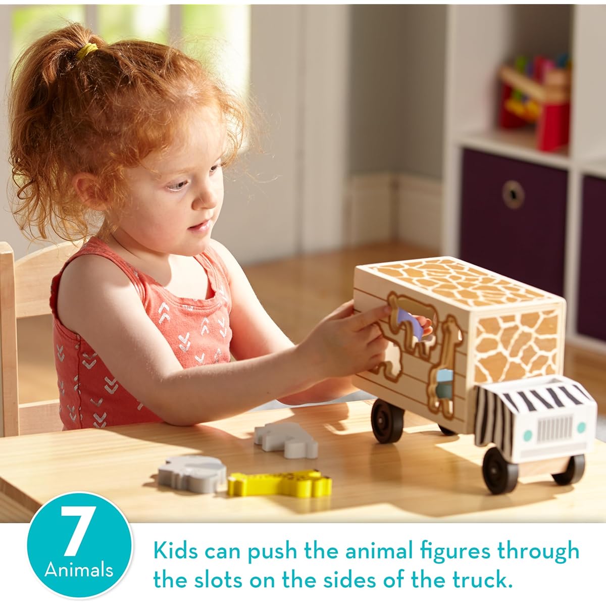 ANIMAL RESCUE SORTING TRUCK BY SHAPES [Toy] [並行輸入品]