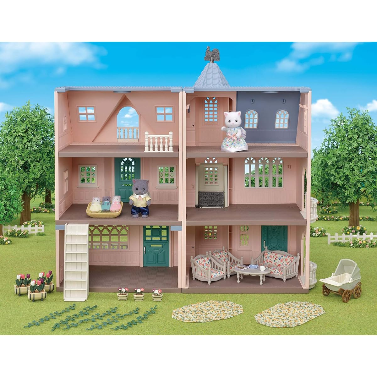 Sylvanian Families Seasonal [DX Celebration Home Gift Set] C-60