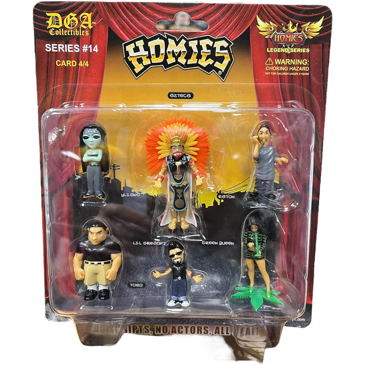 Homies Series #14 Collector Figure Card 4/4