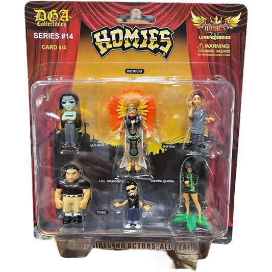 Homies Series #14 Collector Figure Card 4/4