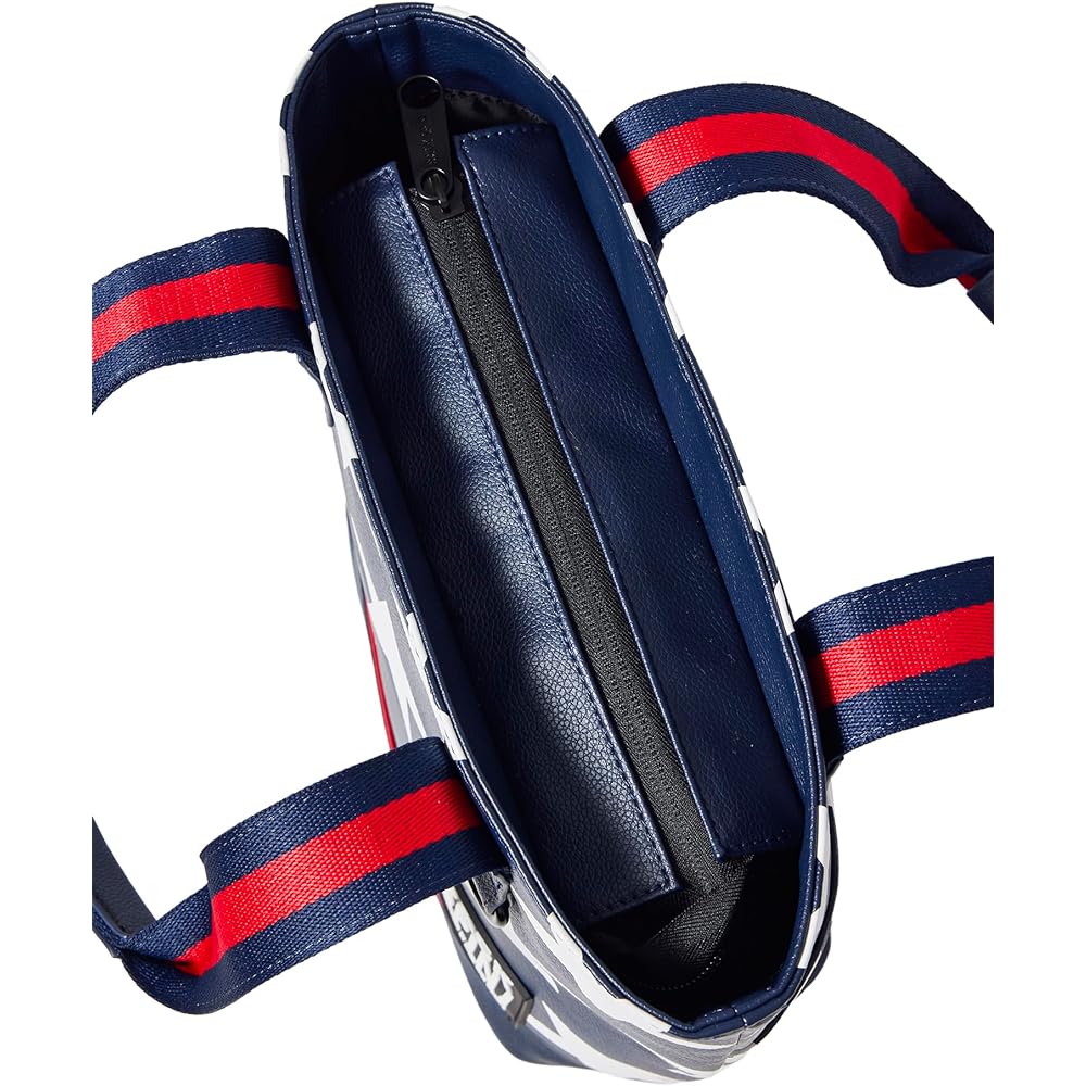 BACK SPIN! STAR CART BAG Backspin Star Star Pattern Cart Bag Synthetic Leather