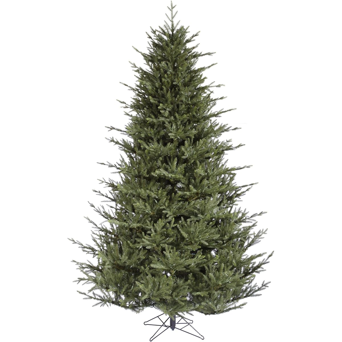 Vickerman 6.5ft Itasca Fraser Artificial Christmas Tree No Lights - Lifelike Indoor Seasonal Home Decoration - Maintenance Free No Lights Faux Fraser Christmas Tree