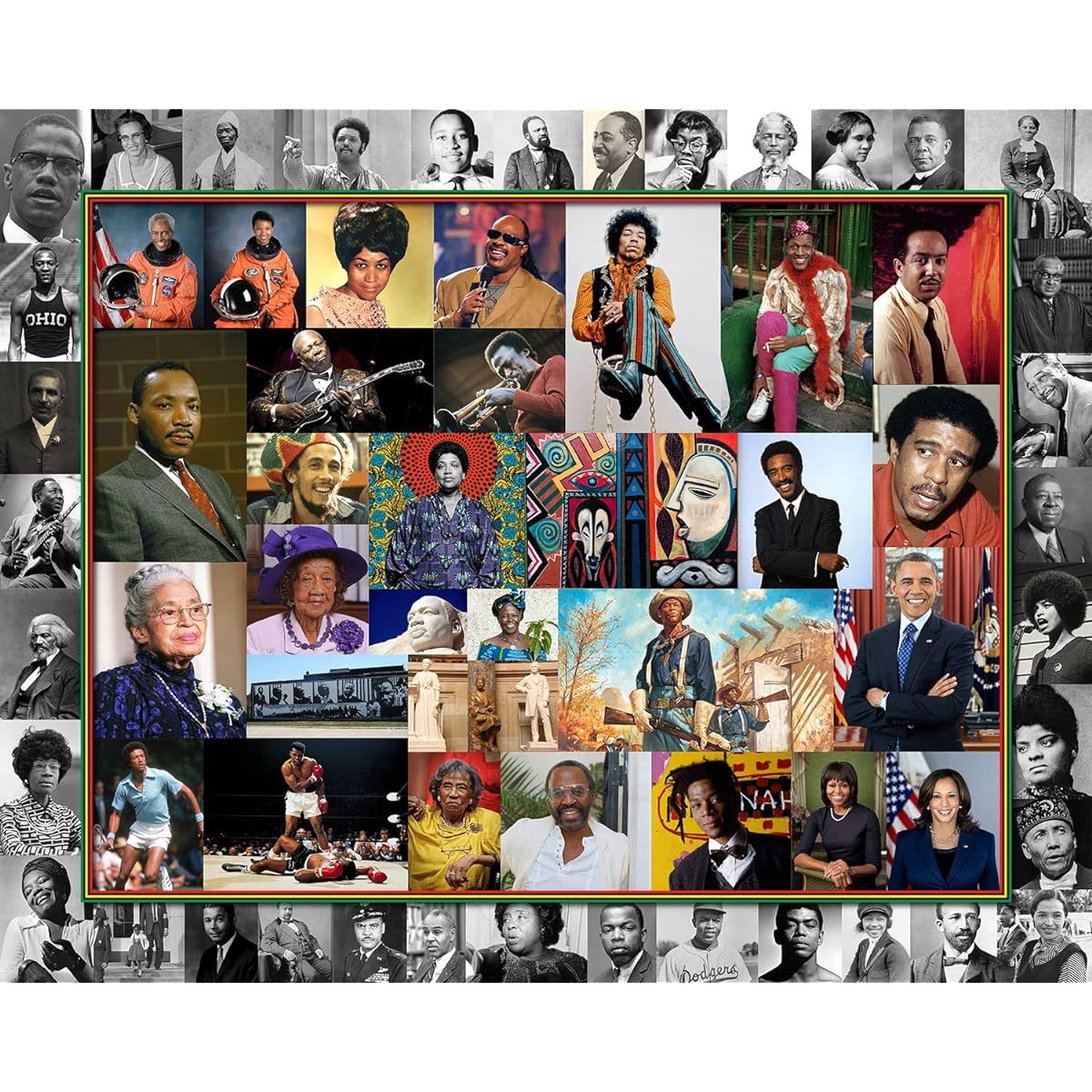 Springbok's 1000 Piece Jigsaw Puzzle History Heroes - Made in the USA