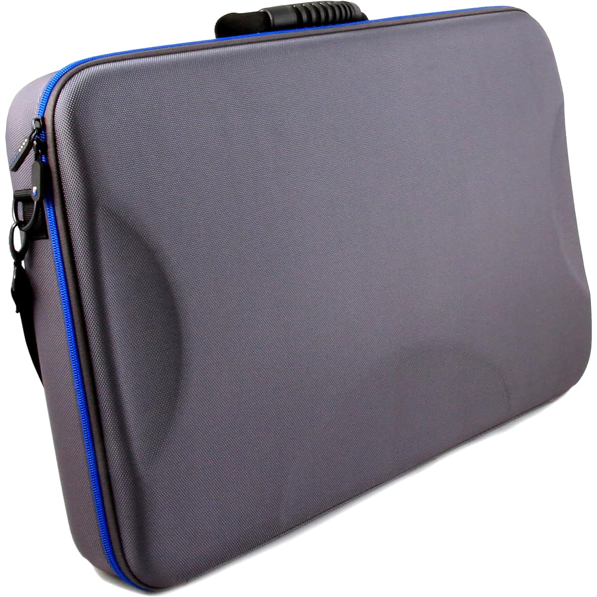 CASEMATIX Hard Case Pioneer DJ Controller DDJ FLX4 2 Deck Compatible with Rekordbox 400 Padded Protection with Shoulder Strap for DJ Controller and Mixer Accessories Case Only