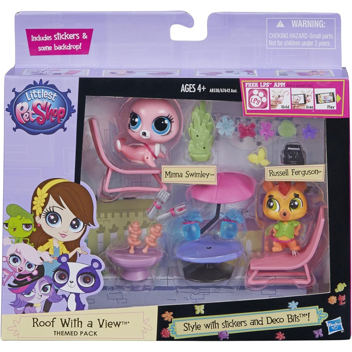 Littlest Pet Shop Roof with a View Themed Pack by Littlest Pet Shop [Parallel Import]