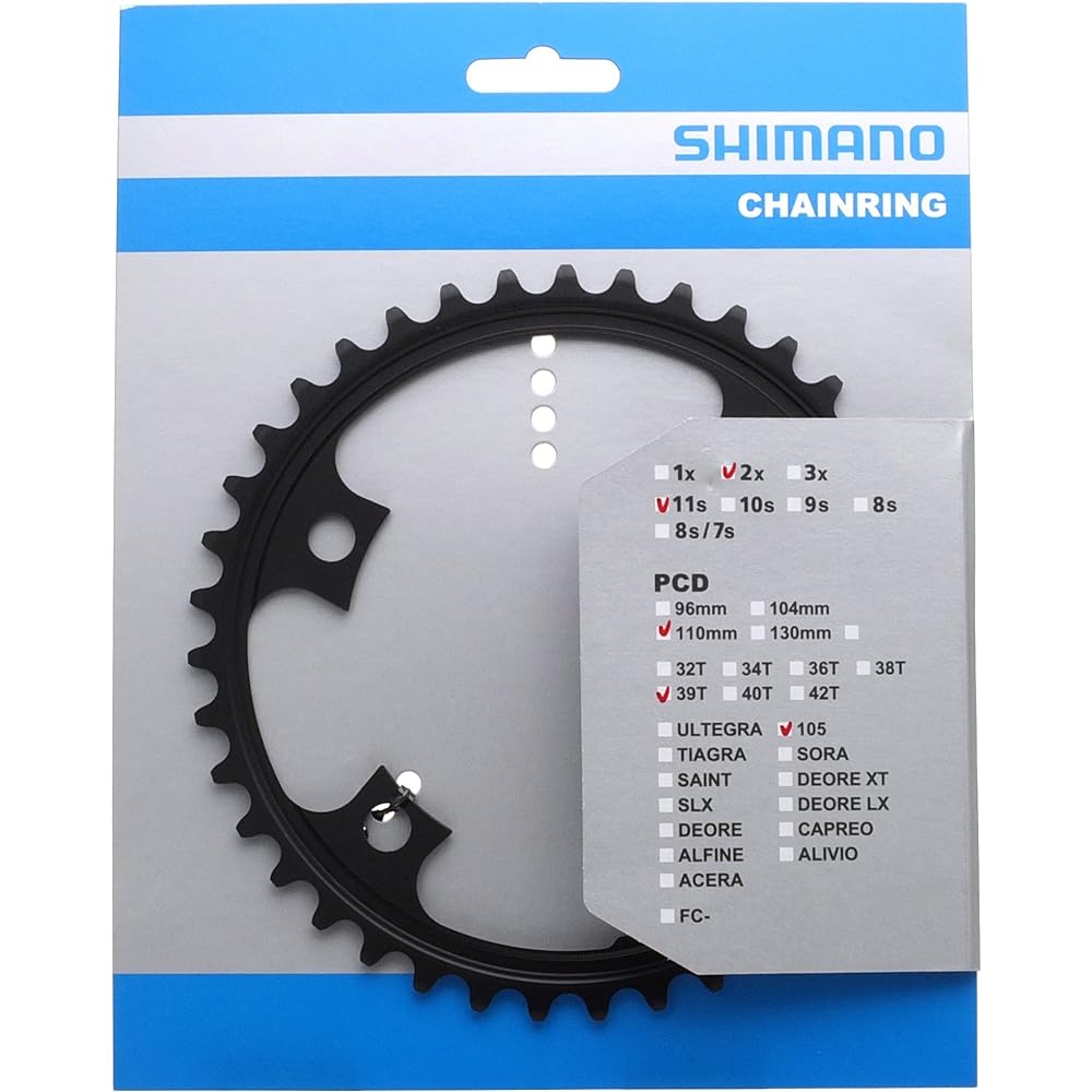 SHIMANO Chainring 39T-MD (for 53-39T) FC-5800 Y1PH390