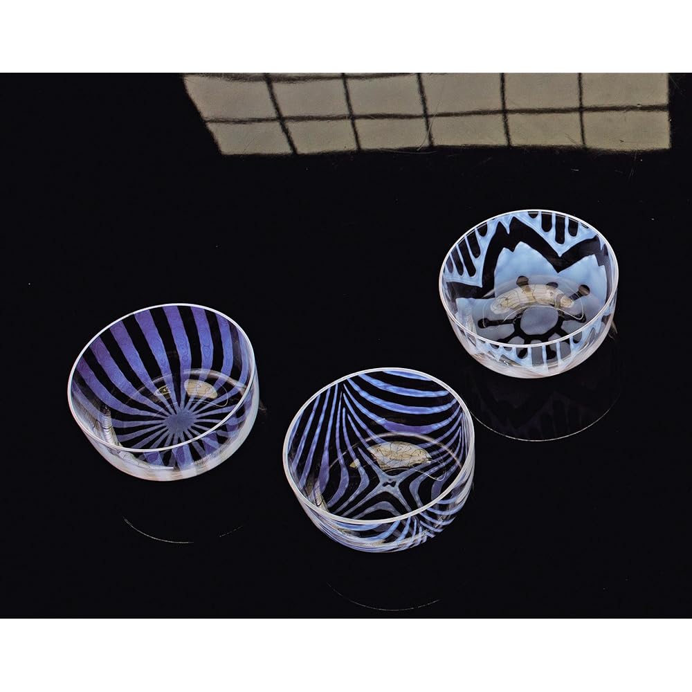 Hirota Glass Bowl Taisho Roman Sakura MO-2-10
