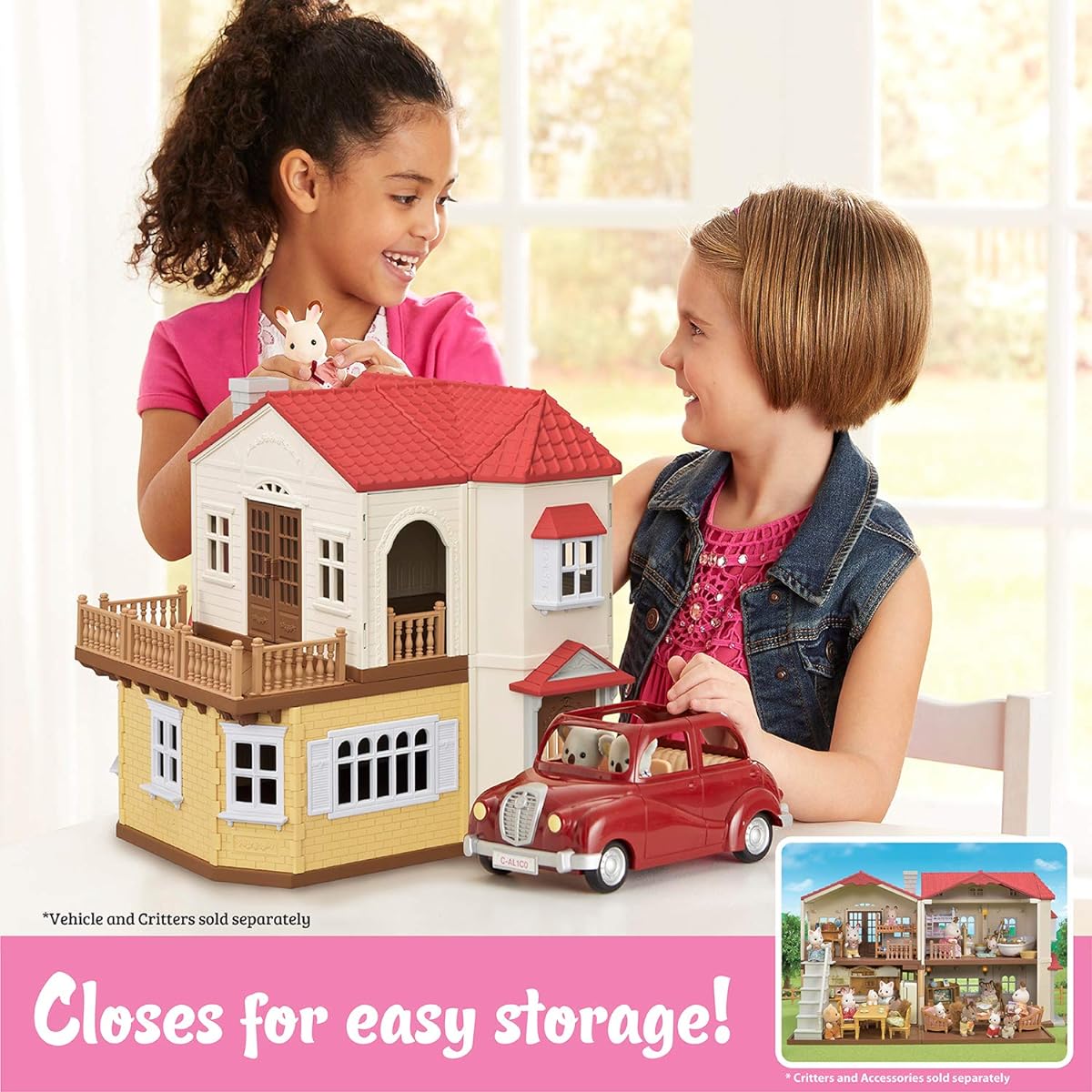 Calico Critters: Red Roof Country Home