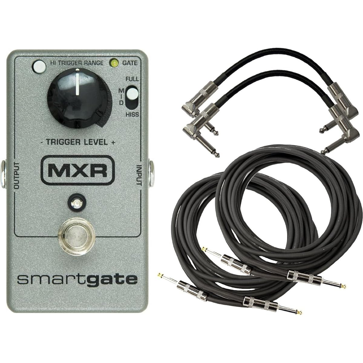 [Parallel import goods] MXR M-135 Smart Gate Noise Gate Pedal with 4 Free Cables!