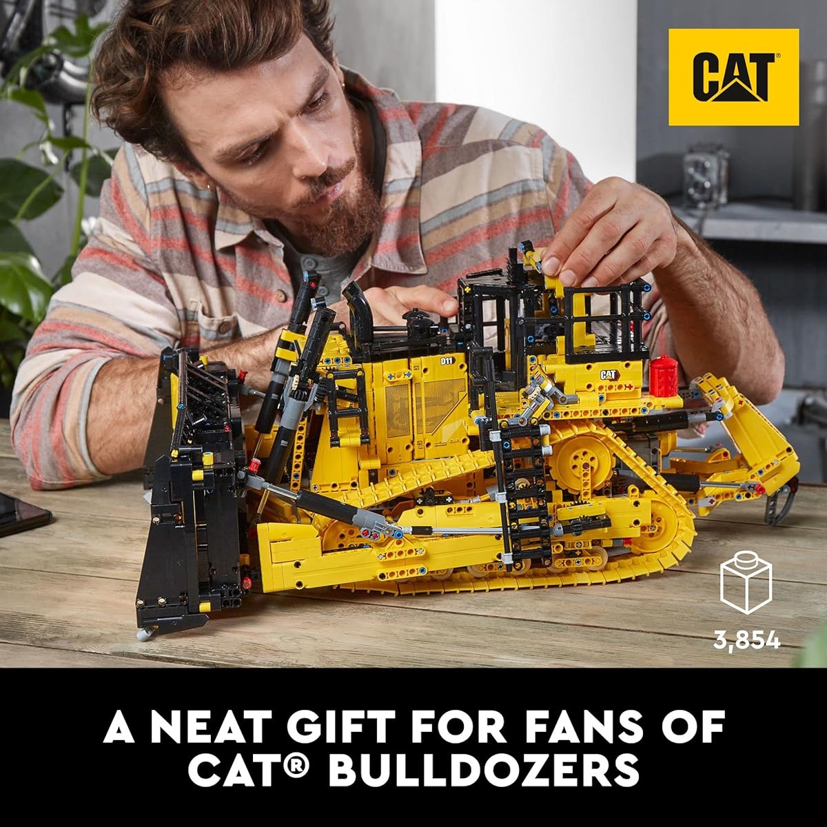 LEGO Technic Cat D11 Bulldozer 42131 Building Set for Adults (3,854 Pieces) 6392314