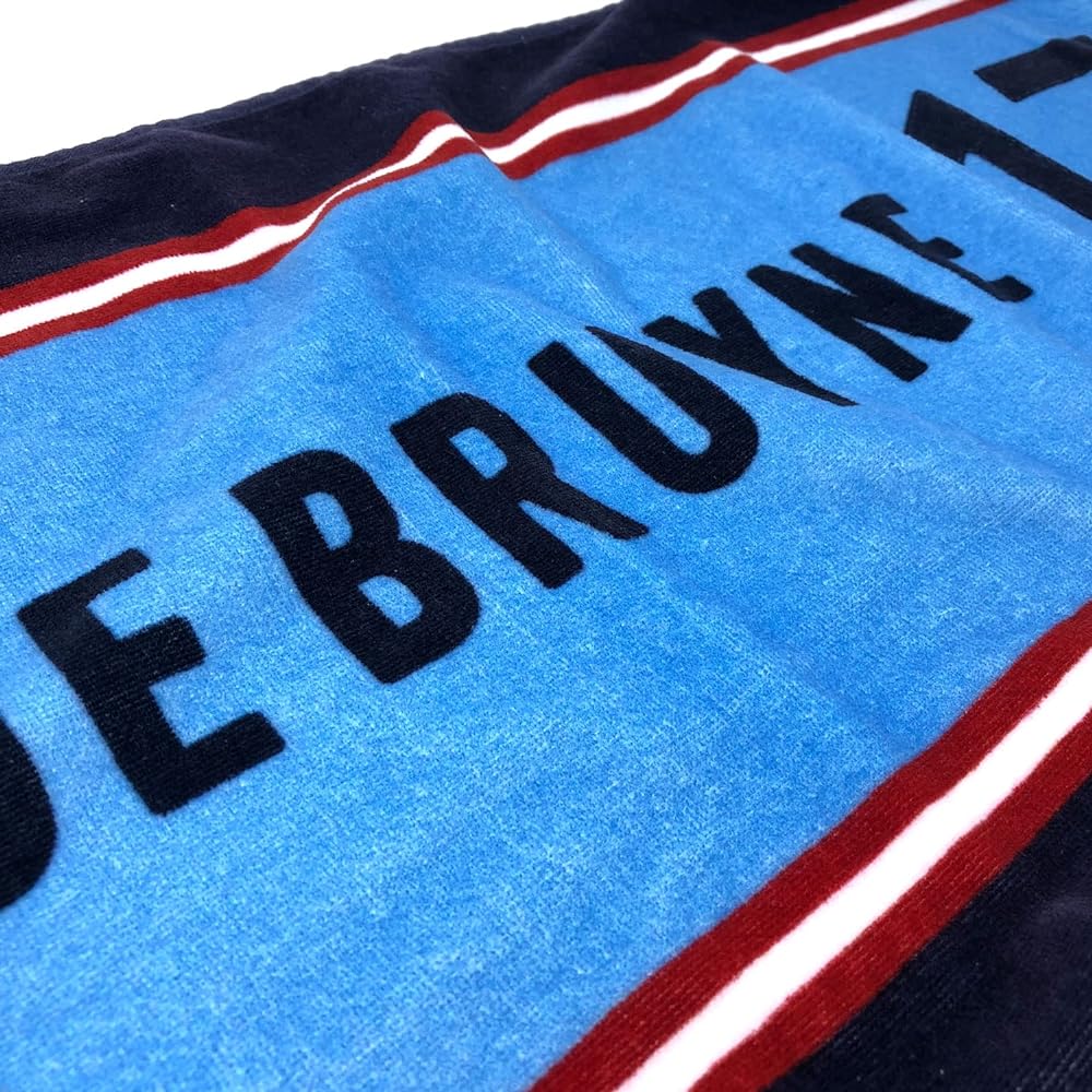 Manchester City Face Towel #17 DE BRUYNE MC53281