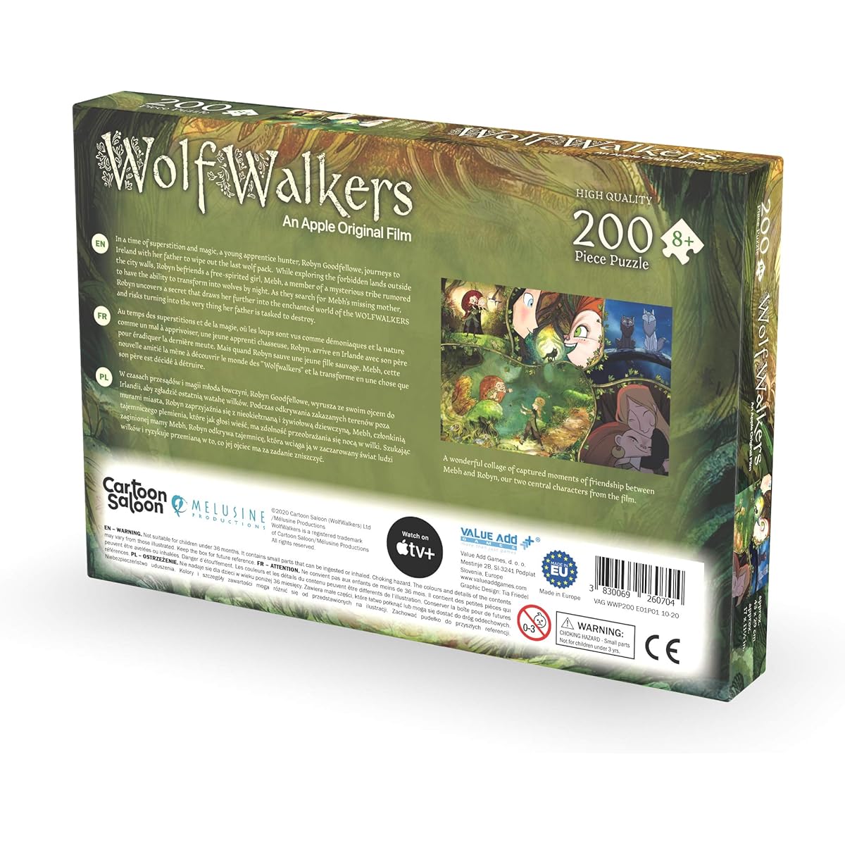 Wolfwalkers 200 Piece Puzzle