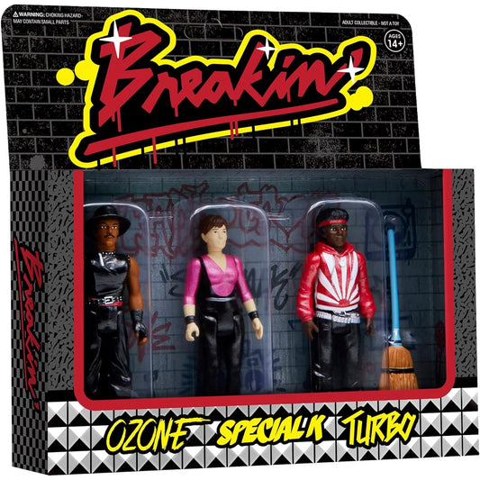 Breakin' Reaction Figures - 3-Pack [Ozone, Special K, Turbo] (Metallic)