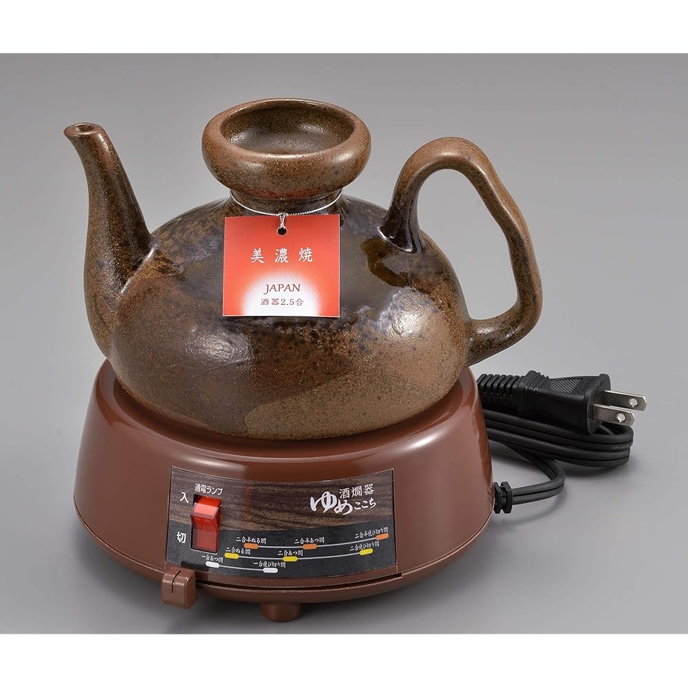 Maruyama Giken Yumekochi Electric Sake Warmer 2.5 Cups Made in Japan YDS-25C