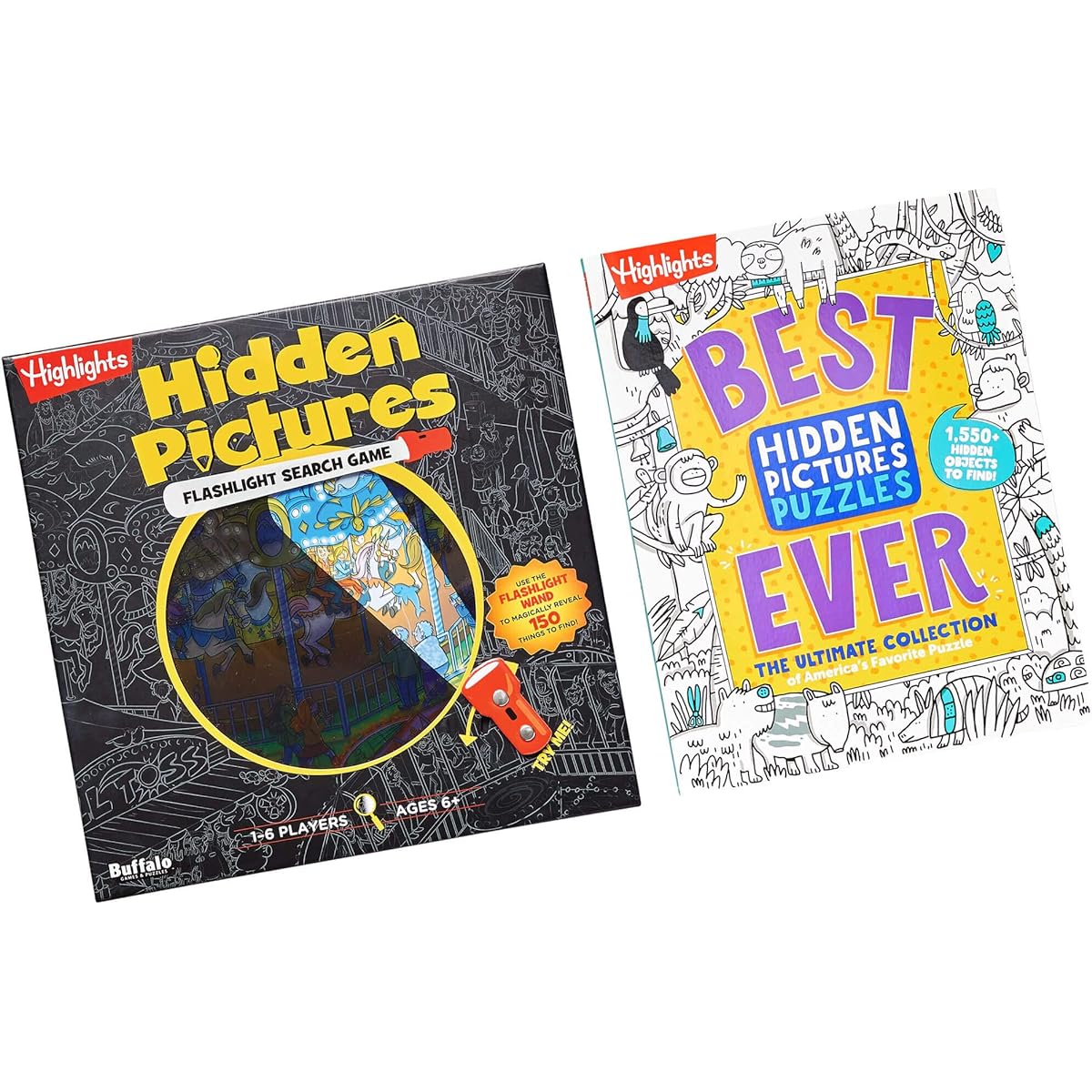 Highlights Hidden Photo Search Games and Books