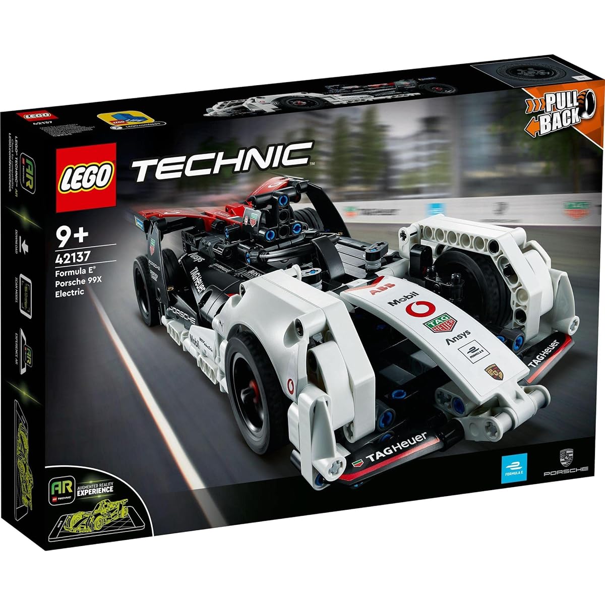 LEGO Technic Formula E(R) Porsche 99X Electric 42137 Toy Blocks Gift STEM Educational Car Boys Ages 9 and Up