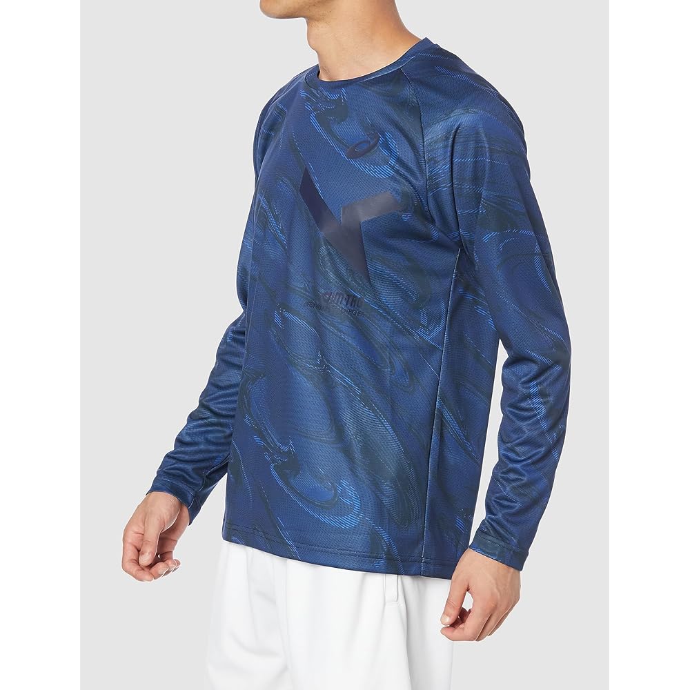 [ASICS] Training Wear A-I-M Dry Graphic Long Sleeve Shirt 2031E252 Men's