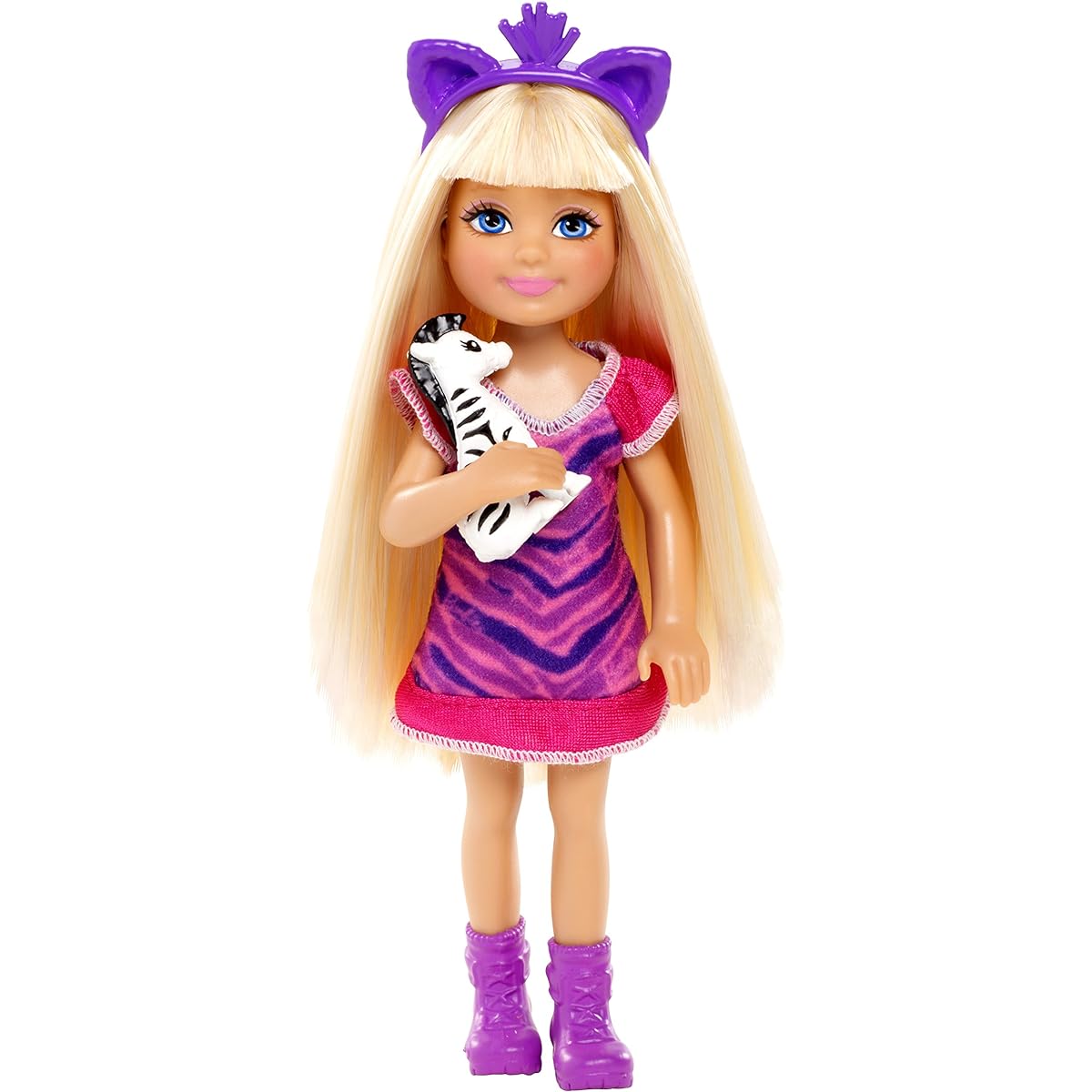 Mattel Barbie BDG33 - Chelsea Safari Fun with Zebra