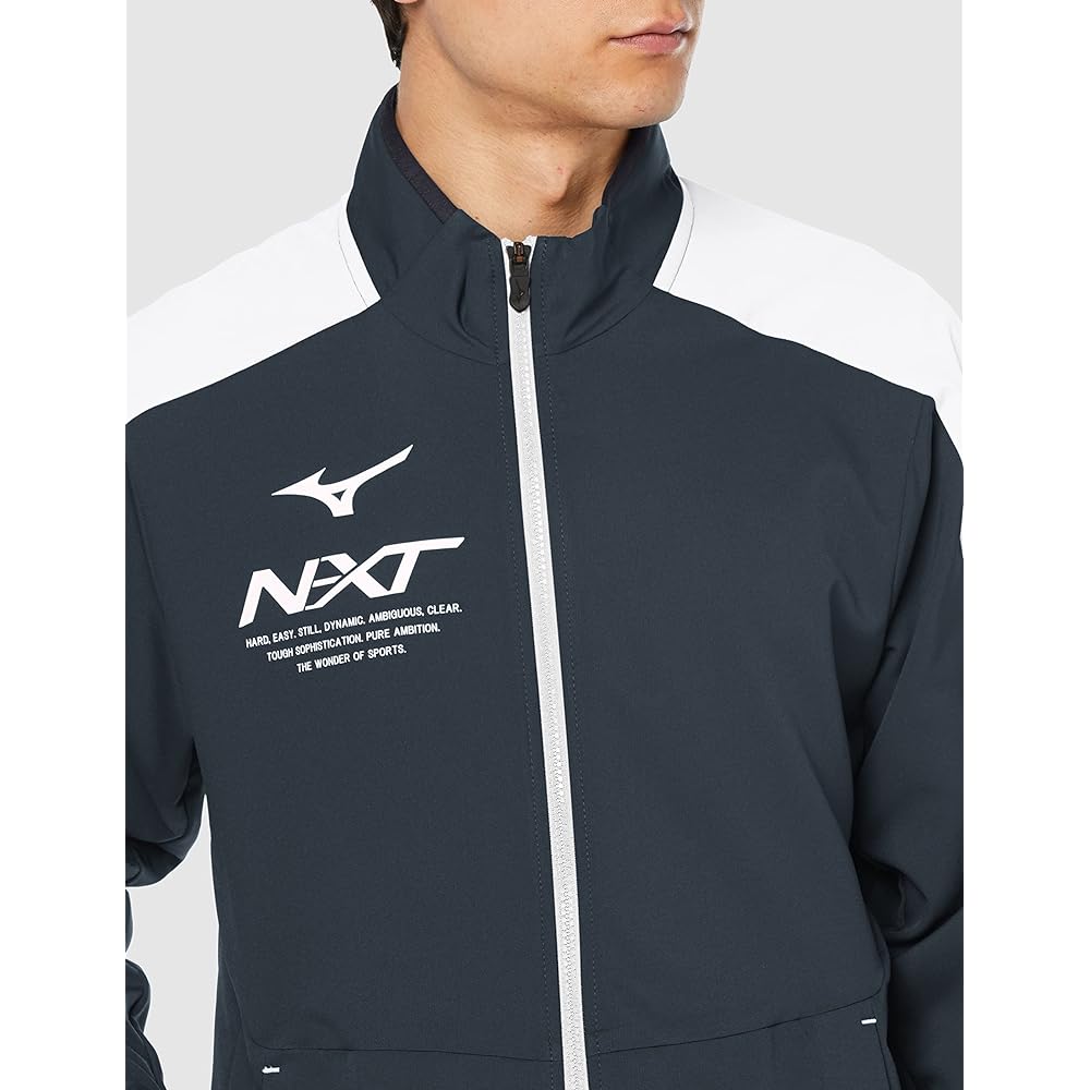 [Mizuno] Training Wear N-XT Move Cross Jacket Sweat Absorbent Quick Drying Slim Fit Easy to Move 32JCA220 Men's