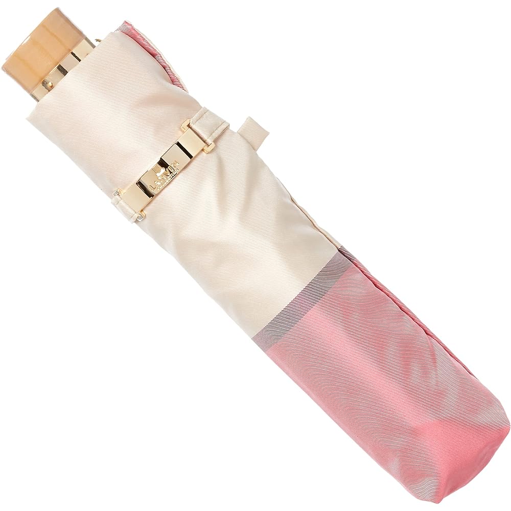 [Moonbat] Umbrella MOONBAT LANVIN COLLECTION Twill Yarn Dye Umbrella Foldable Umbrella Bicolor Simple Stylish Cute Gift Women's Rib Length: Approx. 55cm