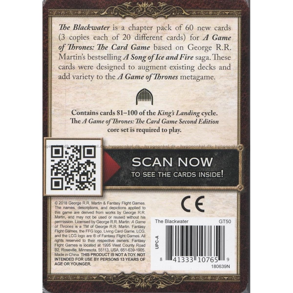 Game of Thrones LCG Blackwater Chapter Pack