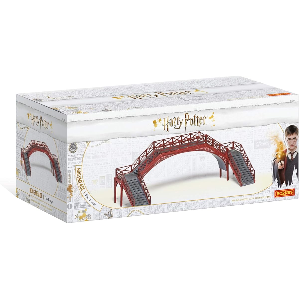 Hornby R7235 Hogsmeade Station Footbridge, Resin, Multicolour